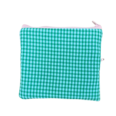 Monedero tarjetero Vichy Tulipanes y Verde