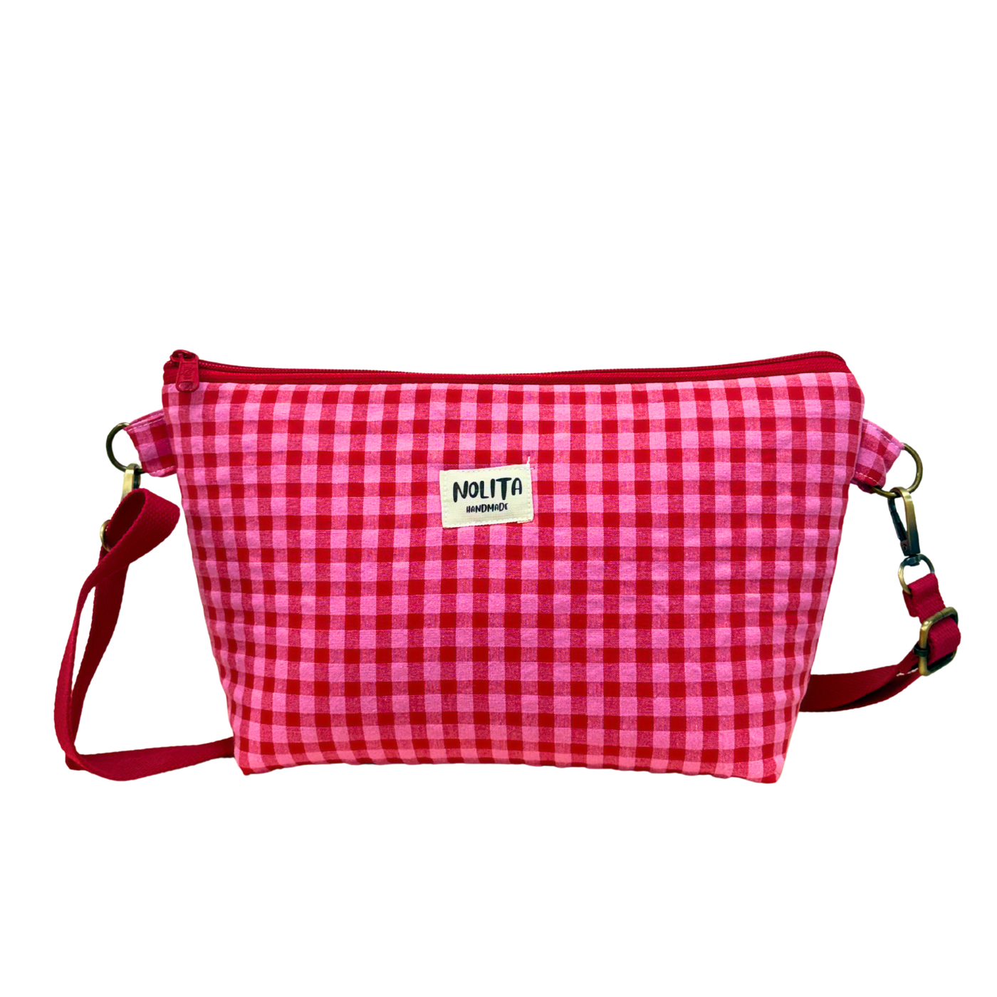Bandolera Vichy Fresa