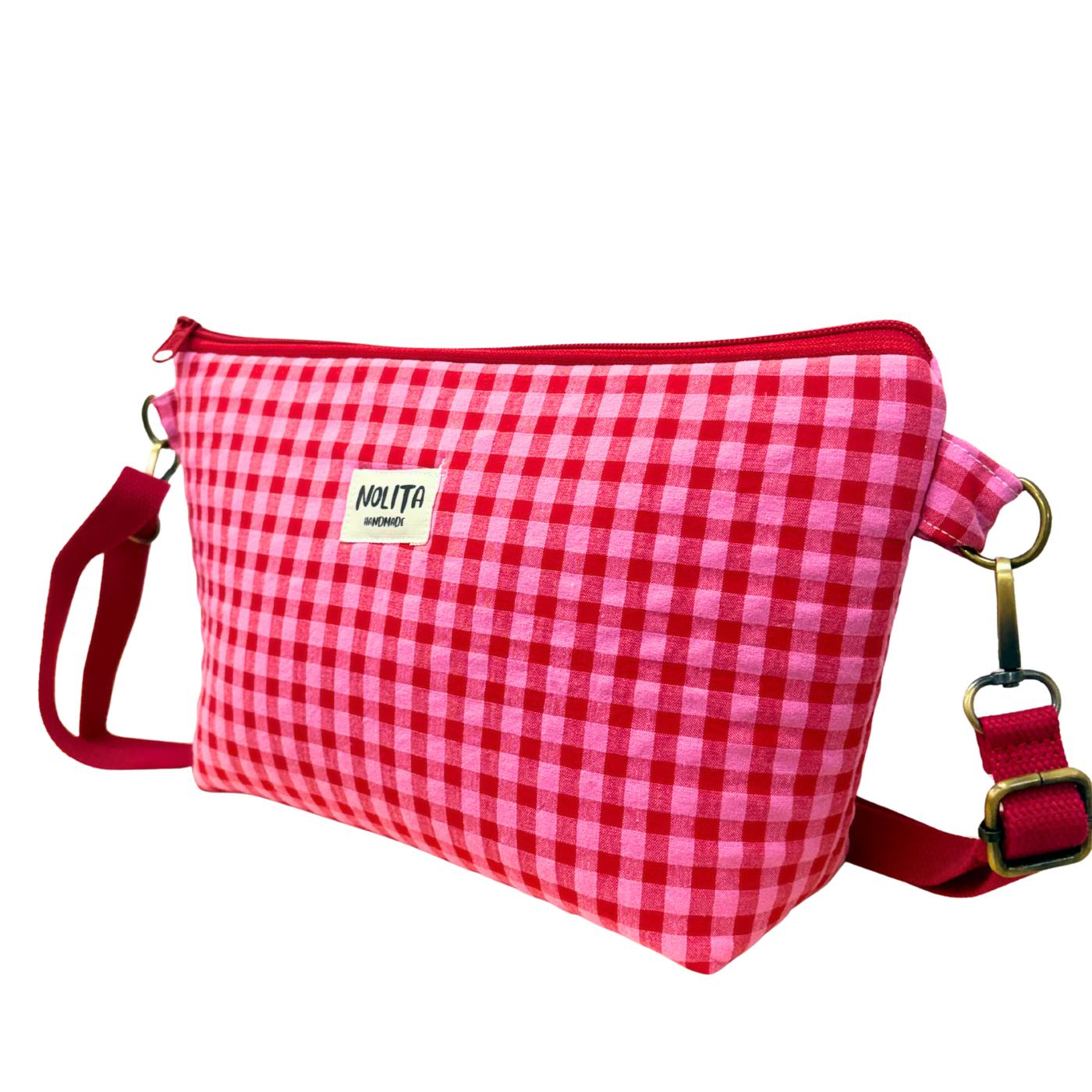 Bandolera Vichy Fresa