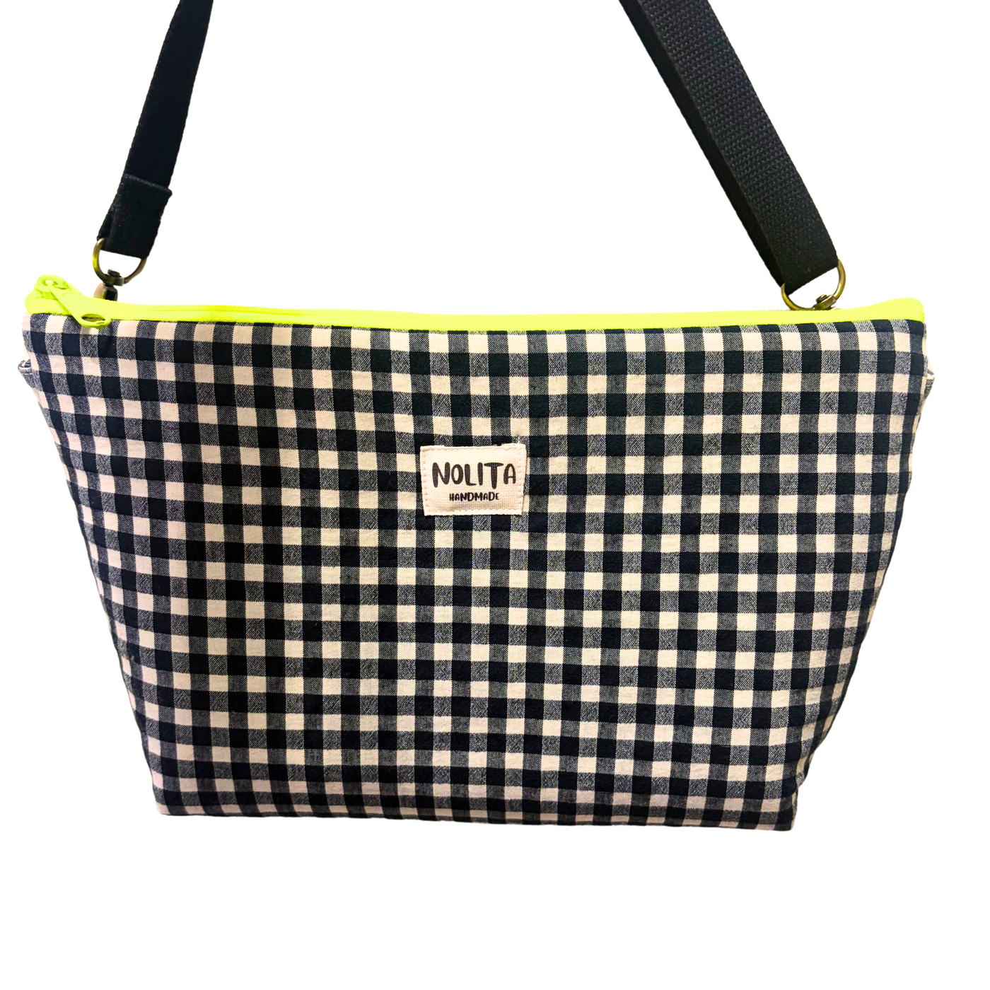 Bandolera Vichy Negra