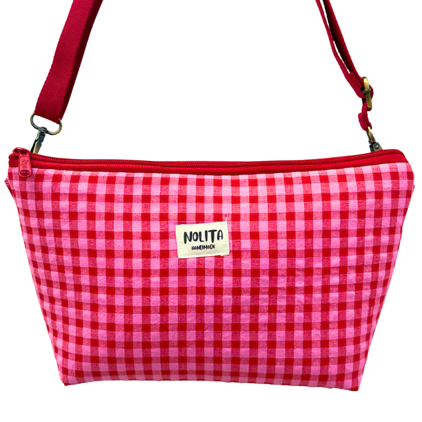 Bandolera Vichy Fresa