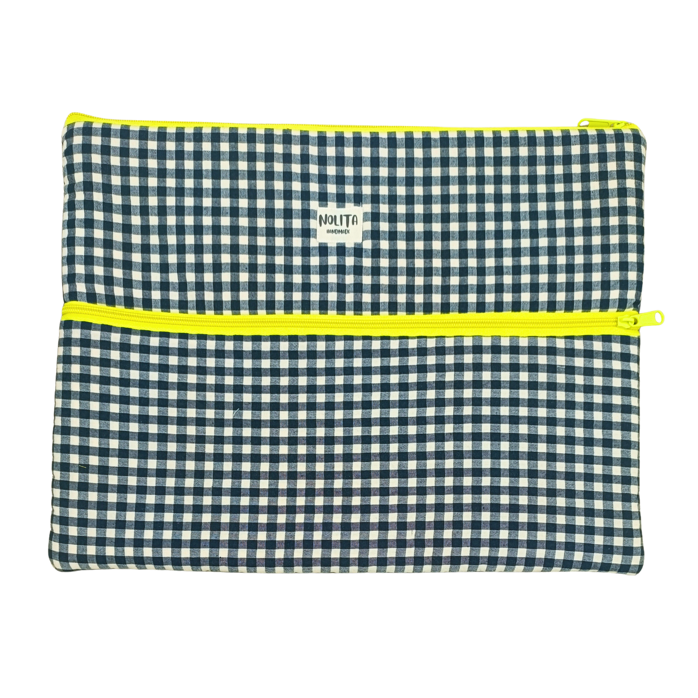 Funda Portátil Vichy negro