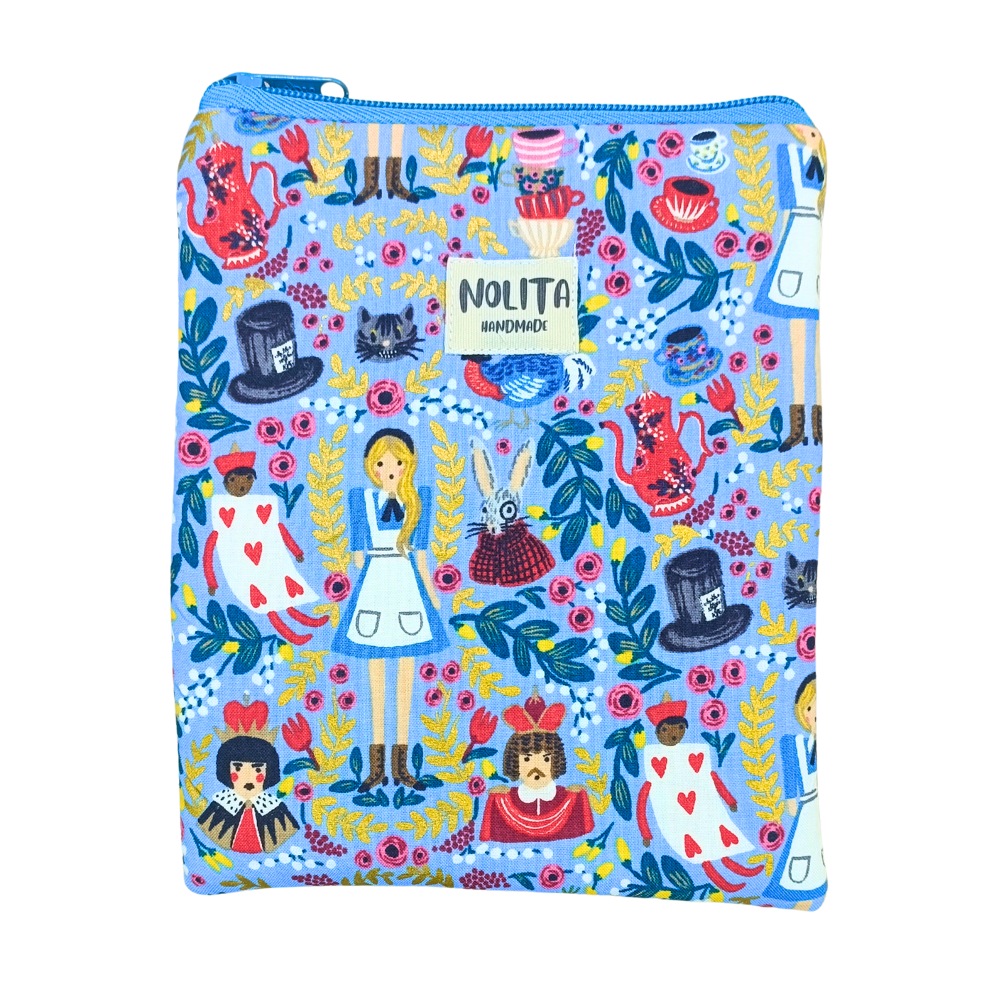 Funda Tablet Alicia azul claro