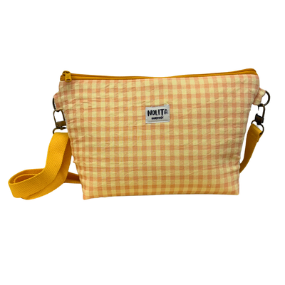 Bandolera Vichy Mandarina